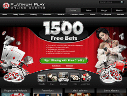 PLATINUM PLAY CASINO: Newest Online Casino Bonus Codes for January 25, 2022