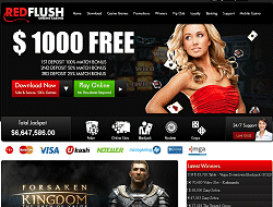 RED FLUSH CASINO: Latest Online Online Casino Bonus Codes for October 6, 2022